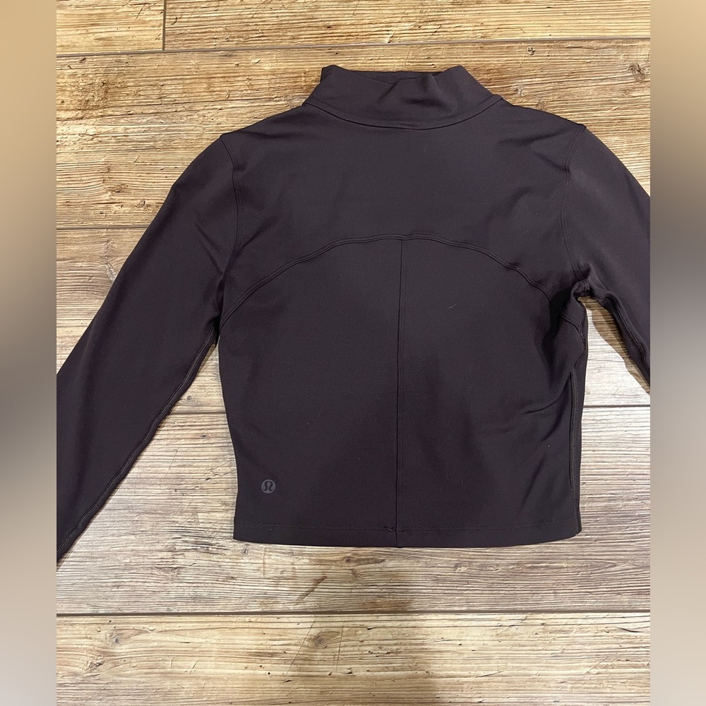 Lululemon cropped turtleneck- espresso